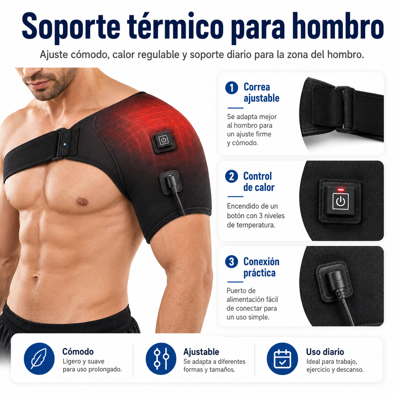 Soporte Térmico de Alivio Muscular